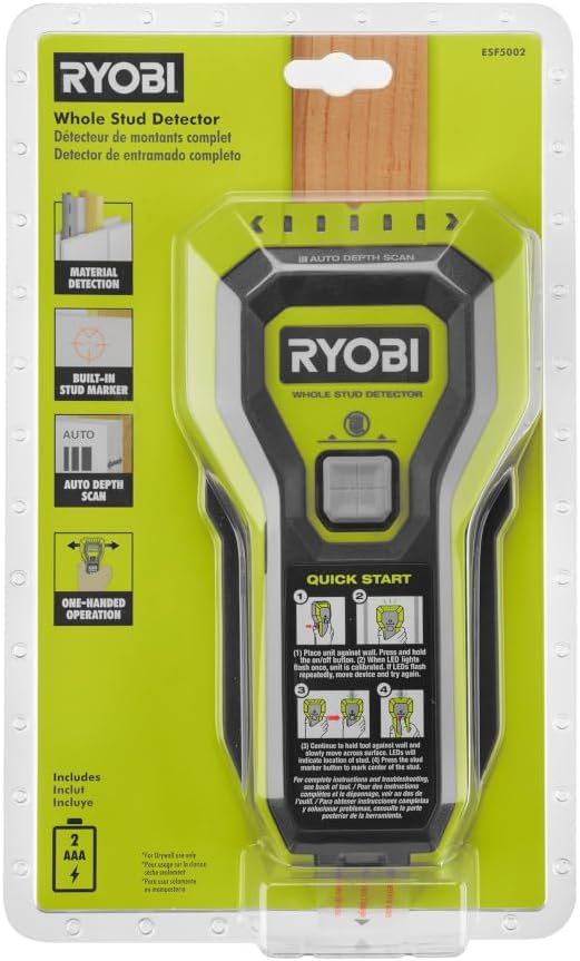 RYOBI Whole Stud Finder ESF5002