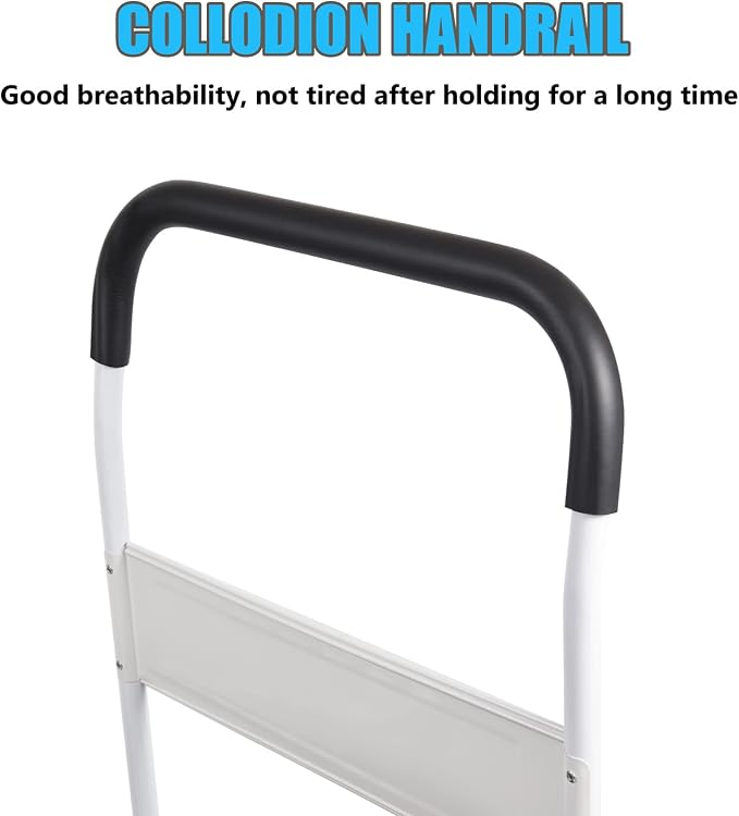 LEADALLWAY Platform Truck with 2 Ropes,Large Size,35.8x24x34.3 inches | 880lbs Heavy Duty, Foldable, Push Cart,White