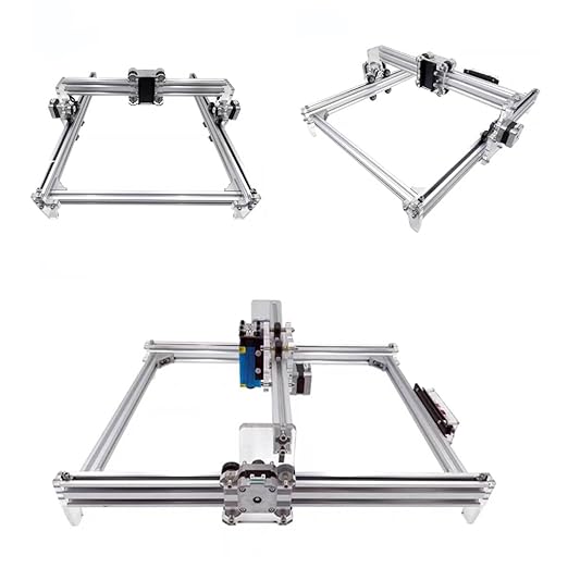 4080 T Slot Aluminum Extrusion for 3D Printer Parts and CNC DIY Silver 700mmX2