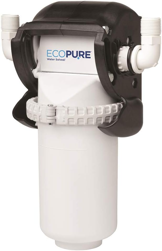 EcoPure EPWHEF Whole Home Pivotal Replacement Filter – Fits EPWHE System– NSF Certified – 5 Micron – Reduces Sediment, Chlorine Taste & Odor, Rust, Dirt & Sand – 6-Month Life – Easy, Mess-Free Changes