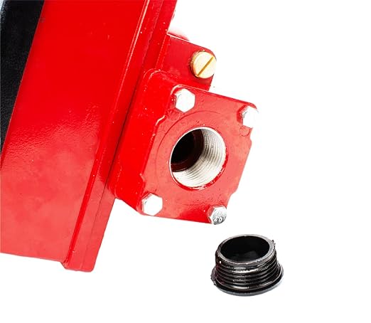 1'' Mechanical Fuel Meter 6-40 GPM 4-Digital Aluminum Diesel Gasoline Flow Meter for Fuel Transfer Pumps