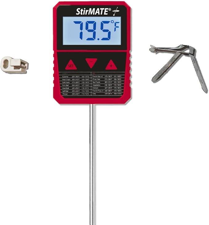 StirMATE Automatic Pot Stirrer + Culinary Thermometer Kit