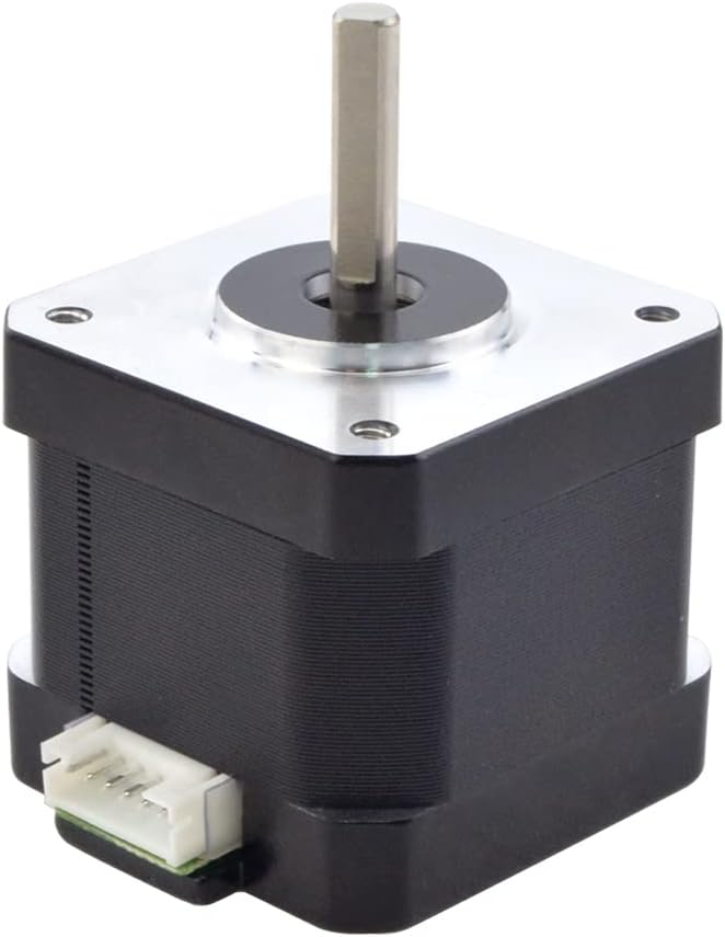 STEPPERONLINE 0.9deg Nema 17 Stepper Motor Bipolar 1.5A 30Ncm with 1 Meter Cable for 3D Printer CNC