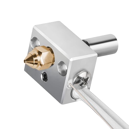 Creality Official Sprite Extruder Standard Heater Block Kit High Temperature 260℃ Titanium Heatbreak Plated Copper Nozzle Compatible with Creality Ender 3 S1