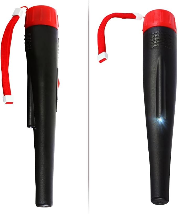 Pyle Pinpointer Metal Detector | Handheld Metal Detector W/ High Sensitivity | Builtin Speakers | Save Battery Automatic Power Off | Low Battery Indicator | Waterproof Marine Grade IP68 (PMD64)