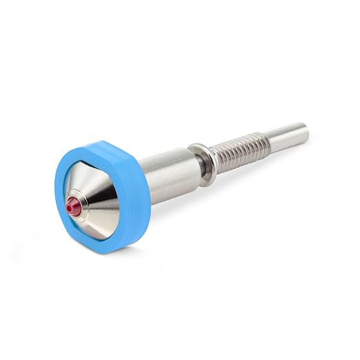 Rapid Change Ruby Nozzle 0.6mm for E3D Revo HotEnd, High Hardness, Abrasion Resistant for Precision Additive Manufacturing