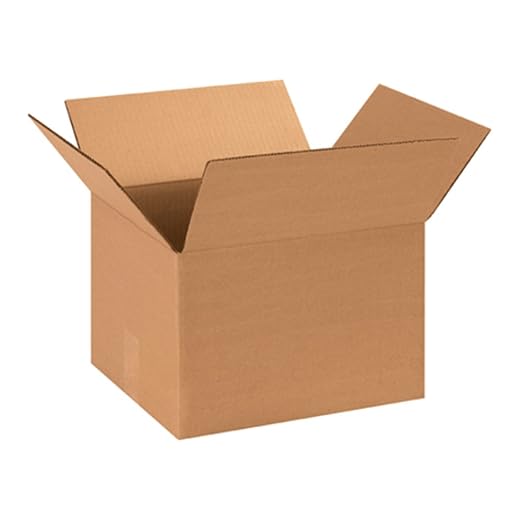 Aviditi 13 x 11 x 9 Corrugated Cardboard Boxes, Medium 13"L x 11"W x 9"H, Pack of 25 | Shipping, Packaging, Moving, Storage Box for Home or Business, Strong Wholesale Bulk Boxes