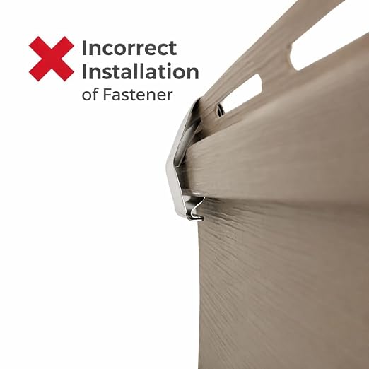 Help Secure Loose Vinyl siding that Will not Lock Together or continually unlocks - Pack of 20