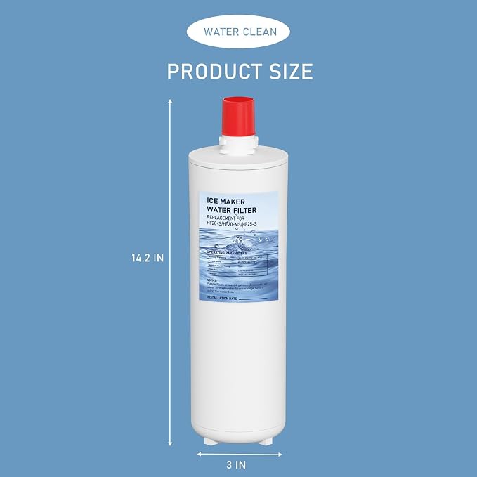 HF20-S HF20-MS HF25-S Water Filter Replacement Compatible with 3M High Flow Series Cartridge HF20-S, 5615103/HF20-MS, 5615109/HF25-S,5615203, Water Filtration System 4-Packs