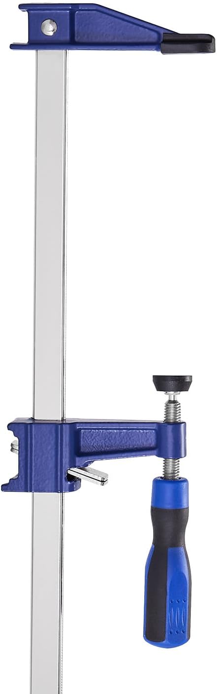 VEVOR Bar Clamps for Woodworking, 4-Pack 36 inch Opening, Lockable F-Clamp with 600 lbs Load Limit, 2-1/2 inch Depth, Cast Iron and Carbon Steel, Easy to Use, Wood Clamps for Woodworking Metal Working