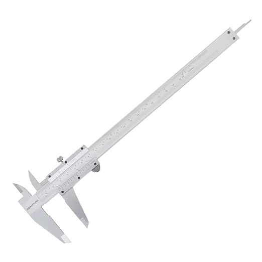 Caliper Vernier Caliper Carbon Steel 0-8Inch/Metric Range 0.05/0.0078" Resolution Dual Reading Scale Metric Calipers Caliper Measuring Tool with 0mm-200mm Range 0-8L DRINYOUNG 303-007