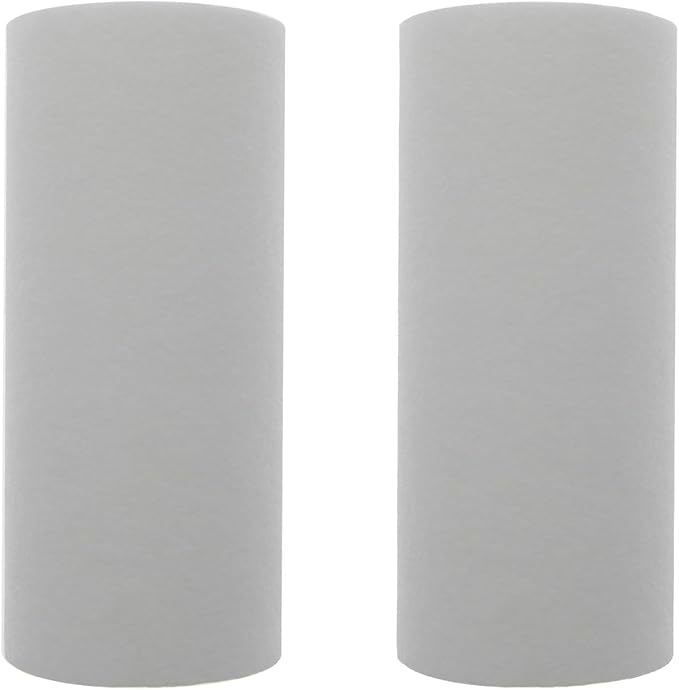 Tier1 10 Micron 10 x 4.5 Water Filter | Spun Wound Polypropylene Whole House Sediment Water Filter Cartridge | Replacement for Hydronix SDC-45-1010, SDF-45-1010 | 4.5 x 10 Water Filter (2-Pack)