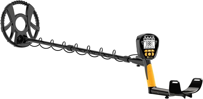 Higher Accuracy Metal Detector for Adults: 2026 Latest Professional Gold Detector with Backlit LCD, Advanced DSP Chip, IP68 Waterproof 10" Large Coil, Portable & Lightweight, Gifts for Men Fathers Dad