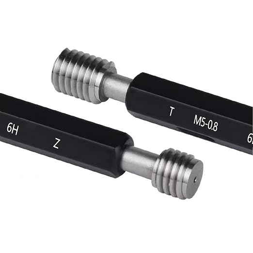 Tools Thread Plug Gauge M5*0.8 6H, Double Ends Thread Plug Gage Unified Thread Gage 1pcs