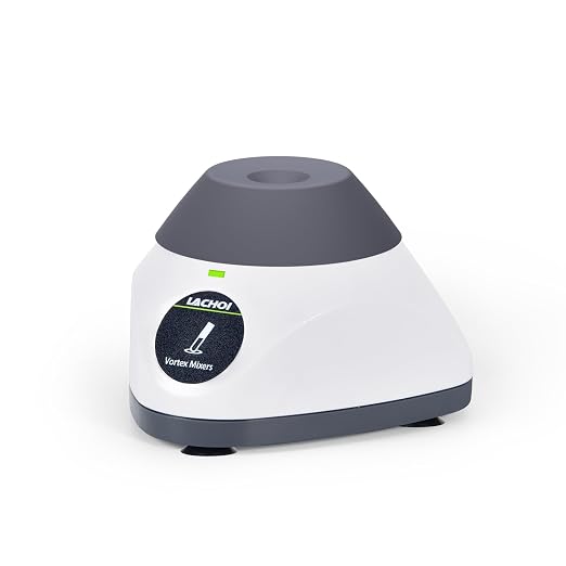 MINI Vortex Mixer 3500RPM Touch Function Lab Vortex Paint Mixer Mix Up to 50ML 4.5mm Orbital Diameter for Nail Polish Inks Eyelash Adhesives Acylic Paints Test Tube