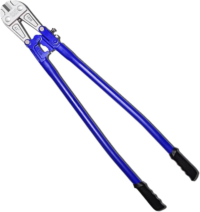 ZrgGea Bolt Cutter 42 inch | Heavy Duty Bolt Cutters | Industrial-Grade Heavy-Duty Bolt Cutters, Forged from T8 Alloy Steel, Hardness HRC62, Knives for Cutting Rebar, Screws, Fences and Padlocks