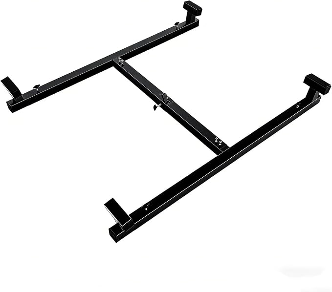 Adjustable Universal Truck Bed Lifter Box Lift for Lift Pickup Beds Powder Coated Heavy Duty Steel Lift for Pickups Trucks, 800 LBS Capacity, Black