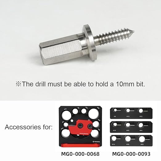 Dowel Maker and Center Finder Tool and Dowel Maker Accessories Bundle