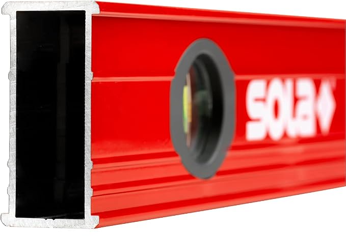 SOLA LSB48LM Box Beam Magnetic Level, Big Red, 48-Inch