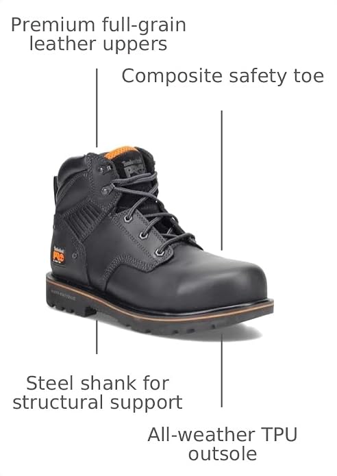 Timberland PRO Ballast 6" Composite Safety Toe