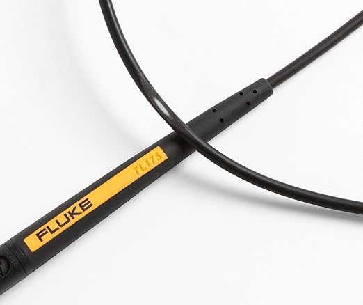 Fluke TL175 Twistguard Test Leads,2 mm Diameter Probe Tips,(Pack of 2)