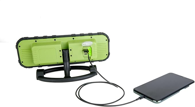POWERSMITH 2400 Lumen Underhood Work Light with 2 Detachable Magnetic Lights 75 inch Bracket, USB-C Dual Charging Cable (PWLRD024UH)