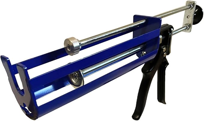 EXCEPTIONAL PRODUCTS – FX400 Dripless Dual Component Cartridge Gun – 400ml/13.5 oz – 24:1 Thrust – 3:1 Mix Ratio – Heavy Duty Adhesive Applicator – Portable Easy use - 2 Part Epoxy Caulk Dispenser (1)