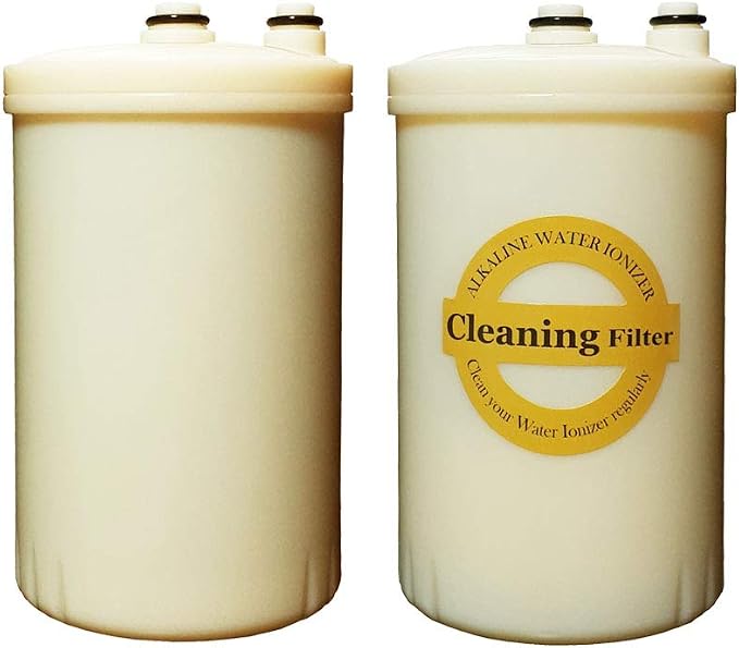 Replacement Filter Compatible with HG type Water Ionizers + Cleaning Cartridge (Not Compatible with HG-N Models)