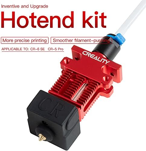 Original Creality CR6 SE Hotend Extruder Kit with Extra 2pcs Nozzles 0.4mm for CR-6 SE/Max/CR-5 PRO 3D Printer with Cartridge Heater, Thermistor