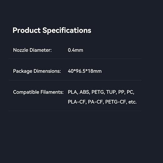 Creality Unicorn K2 Pro Quick-Swap Nozzle Kit, Titanium Heat Break with Copper & Hardened Steel Nozzle, All-Metal Design, for K2 Pro 3D Printer