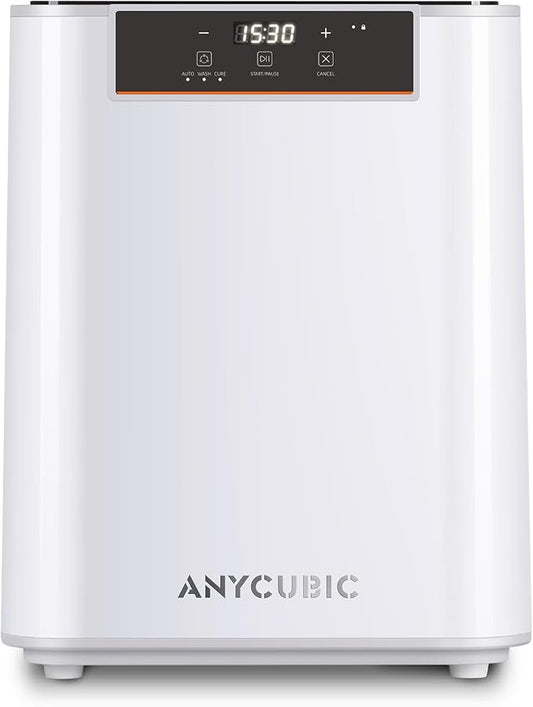 ANYCUBIC Wash & Cure Max 3.0, 15.1L Ultra-Large Washing Volume, Detergent Saving 50%, Customizable Wash & Cure Process, Compatible with Photon Mono Saturn Halot Resin 3d Printer