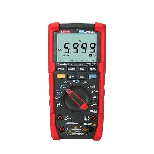 UNI-T UT195 Series UT195DS Handheld Industrial Digital multimeters IP65 and 2m Drop Proof