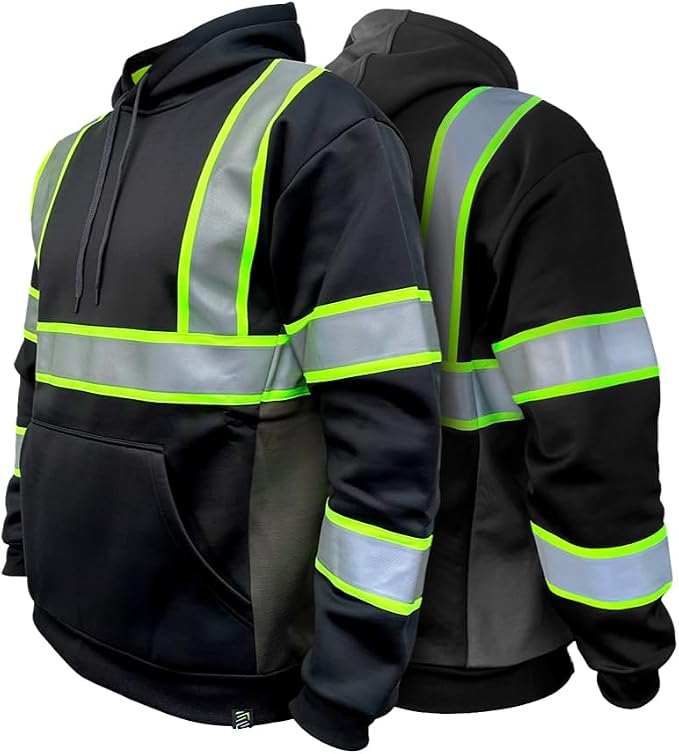 SafetyShirtz SS360 ANSI Class 3 Type R Graphic Hoodie