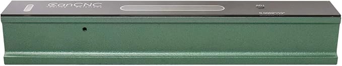 Accusize Industrial Tools 12 inch Professional Master Precision Level in Fitted Box, Accuracy 0.0002''/10'', S908-C612 | 0.0002"/10" Accuracy, V-Grooved Base, Cross Test Vial, Cast Iron, B: 1.830", C: 1.574", D: 1.890", S908-C612