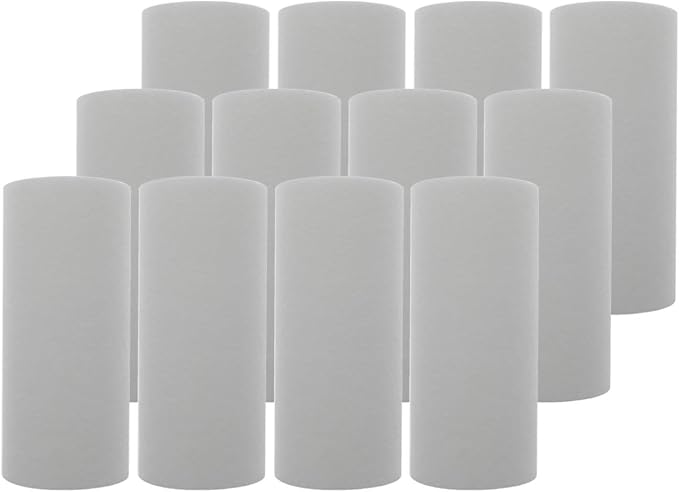 Tier1 10 Micron 10 x 4.5 Water Filter | Spun Wound Polypropylene Whole House Sediment Water Filter Cartridge | Replacement for Hydronix SDC-45-1010, SDF-45-1010 | 4.5 x 10 Water Filter (12-Pack)