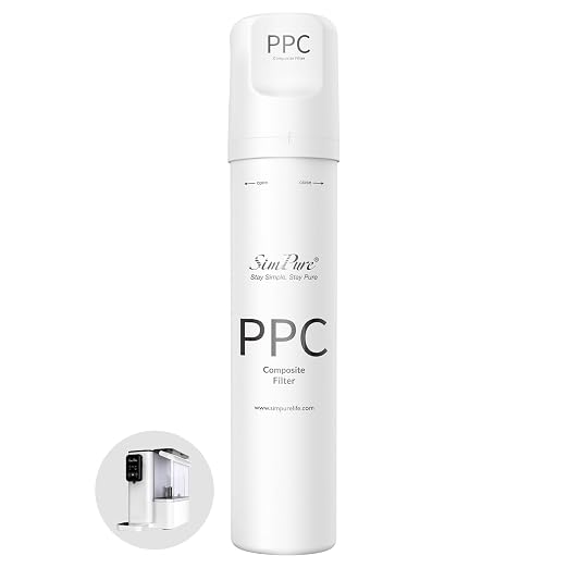 SimPure Y9 Series PPC Replacement Filter Cartridge | For Y9T/Y9A Countertop Reverse Osmosis System, 6 Months Lifetime, 1 Pack
