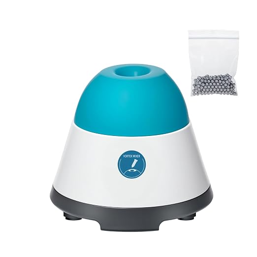 Mini Vortex Mixer, 3500RPM Touch Function Lab Vortex Shakers & Paint Mixer for Acrylic Paint, Nail Polish, Tattoo Ink, Gel Polish, Eyelash Adhesives & Test Tubes, Vortex Paint Mixer Machine