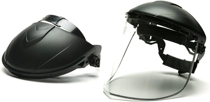Pyramex Safety HGBRKITCS Ridgeline Headgear & Face Shield Kit