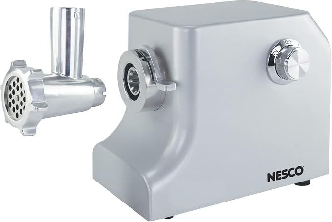 NESCO FG-600 Electric Food Grinder, standard, Silver
