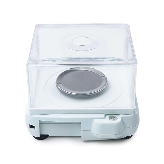U.S. Solid 500gx0.001g Lab Analytical Balance 1mg Digital Precision Lab Scale Electronic Scientific Weighing Jewelry Scales w/Windshield