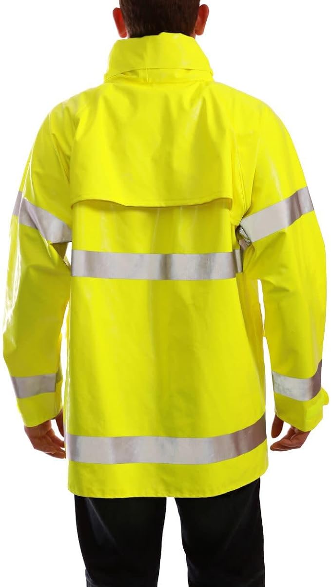 Tingley Standard Comfort-Brite High Visibility Jacket with Attached Hood