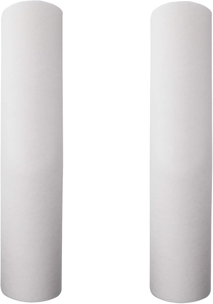 Tier1 50 Micron 20x4.5 Water Filter | Spun Wound Polypropylene Whole House Water Pre-Filter Cartridge | Replacement for Hydronix SDC-45-2050, P50-20BB | 4.5 x 20 Sediment Water Filter (2-Pack)