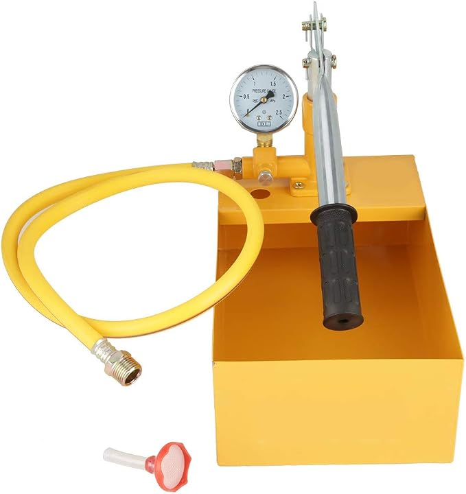 Hydrostatic Test Pump 2.5Mpa 25KG 13ml / time Manual Hydraulic Water Pressure Test Pump for Pipeline Pressure Test