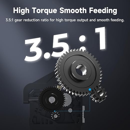 Official Creality Ender 3 Sprite Direct Drive, 3D Printers Extruder Upgrades Kit with Dual Gear, High Torque for Creality Ender 3/Ender 3 v2/Ender 3 pro/Ender 5/Ender 5 Pro/Ender 5 Plus/Cr-10