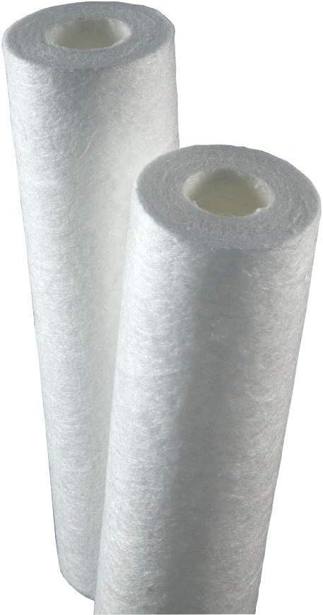 Culligan P5 Whole House Water Filter - Premium Water Filter Reduces Sediment, Dirt & Scale Particles for Clean Drinking-Water - 8,000 Gallons, White, Value 4-Count, (Pack of 3)