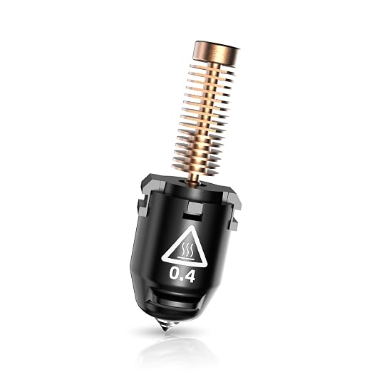 Flashforge Nozzle Assembly for Adventurer 5M 3D Printer, 280°C High Speed and Quick-Release Nozzle (4 Size Kit)
