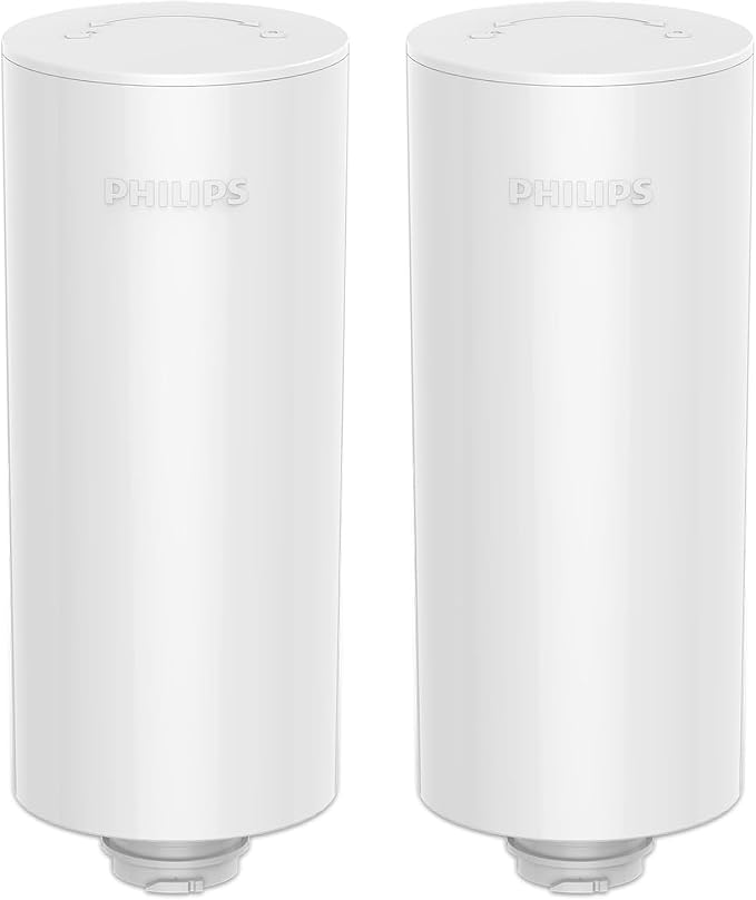 PHILIPS 2 Pack Plus Filter Cartridge ADD566, Replacement Filter Cartridge | Reduces 46 impurities & 99% of Lead, for Philips Water Filter Pitcher ADD5902/ADD5903/ADD5912/ADD5913, 3-Month/60-Gallon