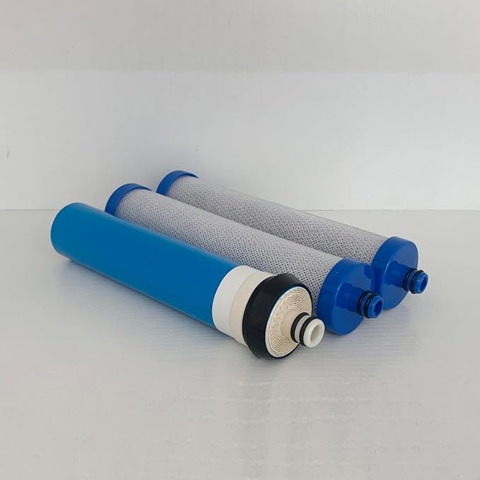 Reverse Osmosis Replacement Filter Kits Compatible with Whirlpool WHER 12 & 18 and Eco Water ERO-350 RO System