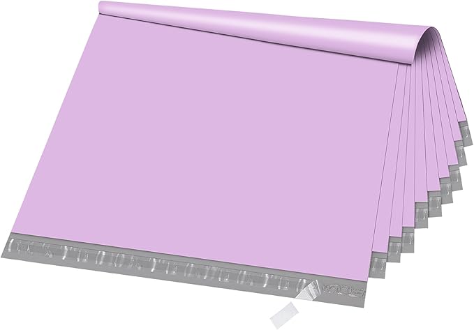 Fuxury Extra Large Poly Mailers 24x36" 25Pcs,XXL Jumbo Shipping Bags,Purple | 2.5 mil Thick,Strong Adhesive Mailers Poly Bag,Self Sealing Mailing Envelopes for Large Oversized Business,Boutique & Online