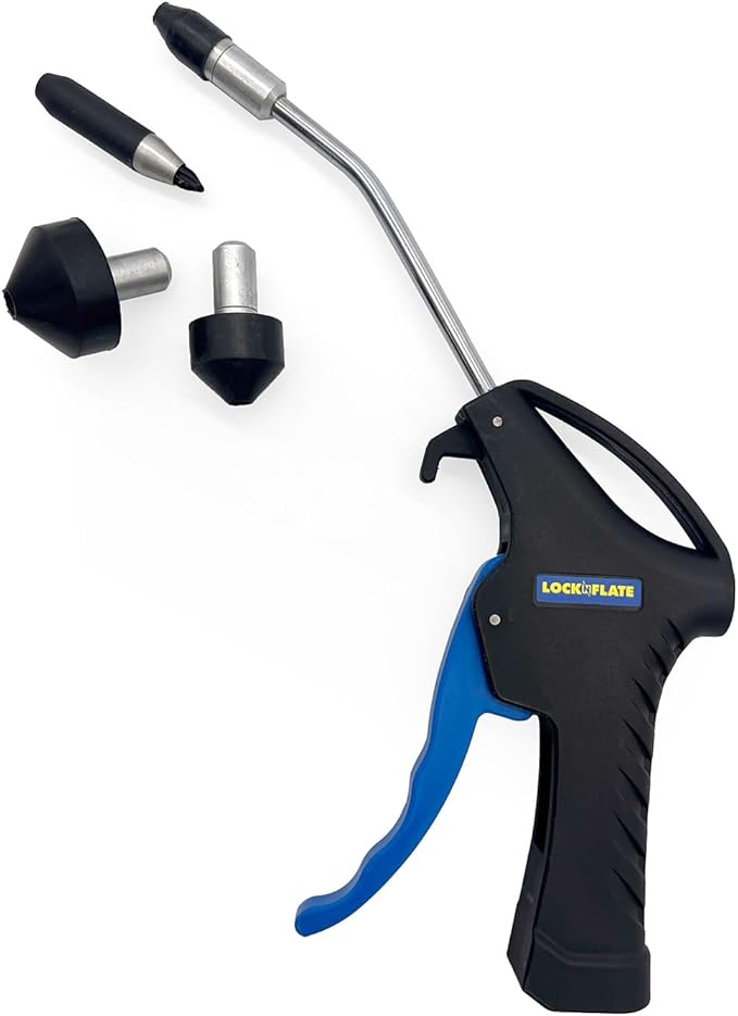 LockNFlate Five Piece Blow Gun Kit